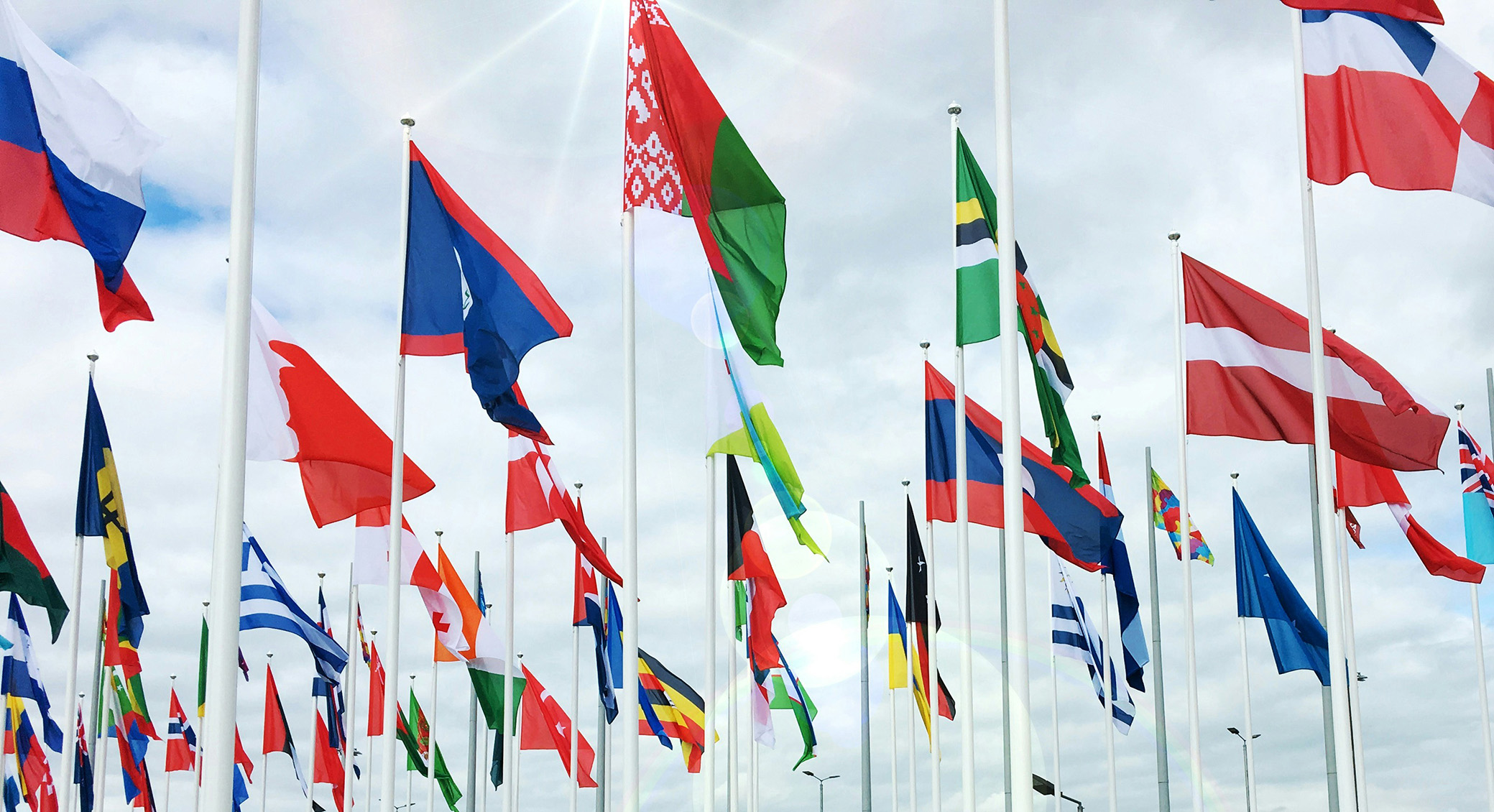 International flags